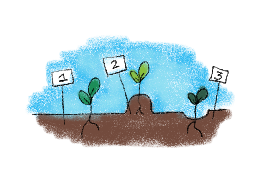 Illustratie over landbouw<br />
