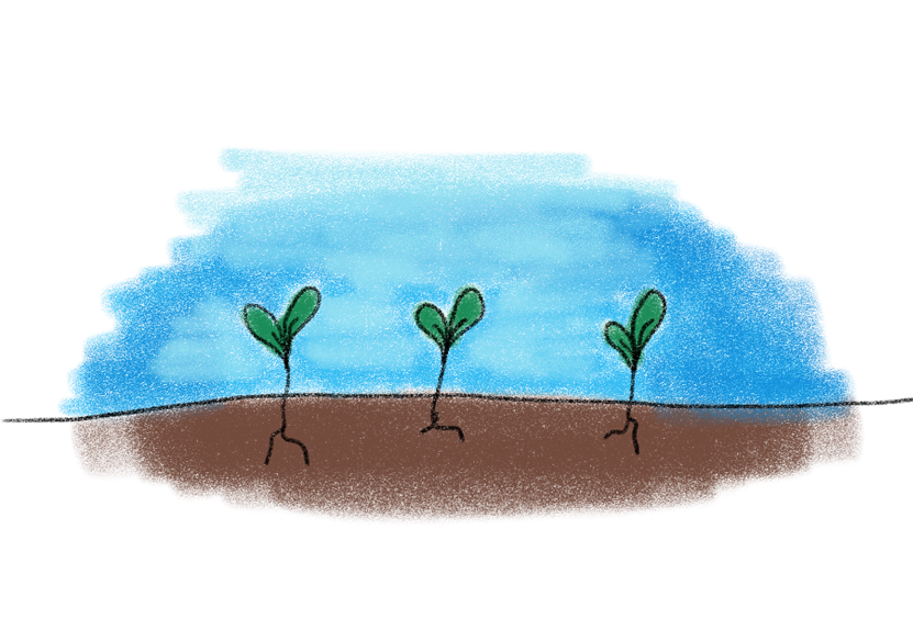 Illustratie over landbouw<br />
